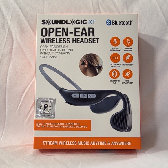 SoundLogic Open Ear Headphones Brand New - Picture 1 of 4